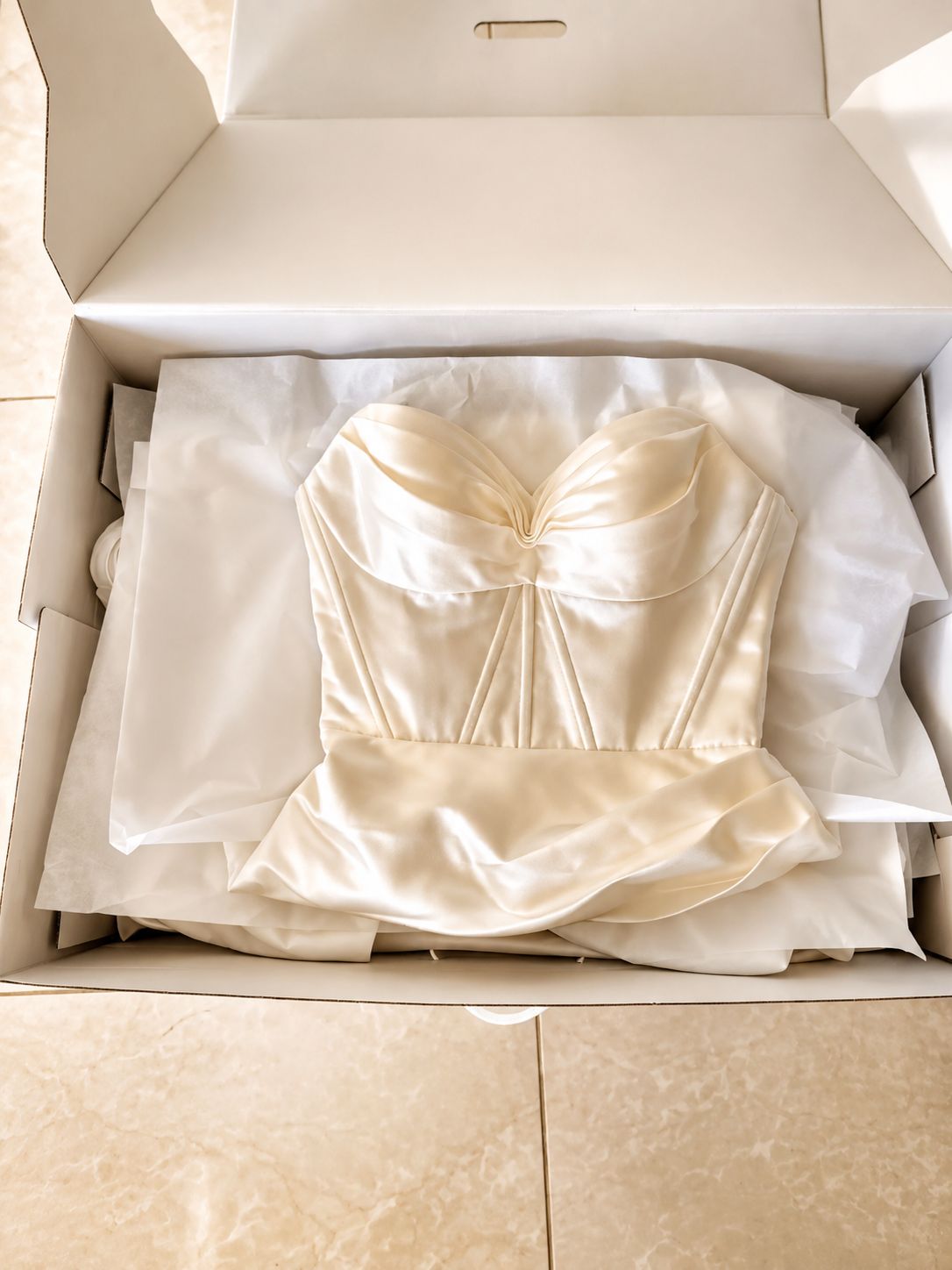 Gown preservation box